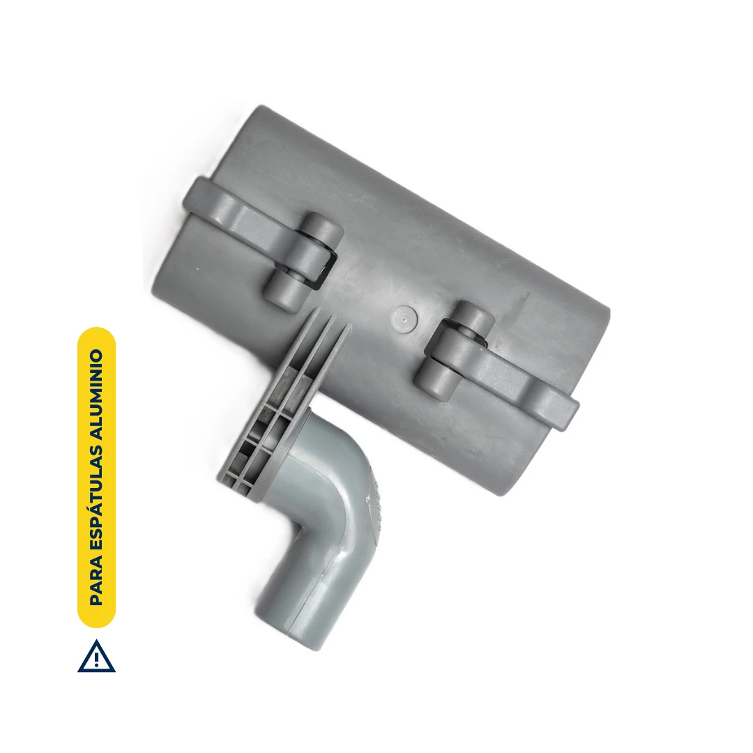 Adaptador Espátula Mango Aluminio Hiperseco